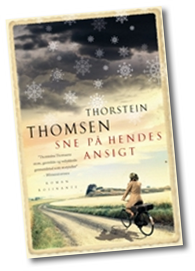 Sne på hendes ansigt