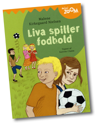 Liva spiller fodbold