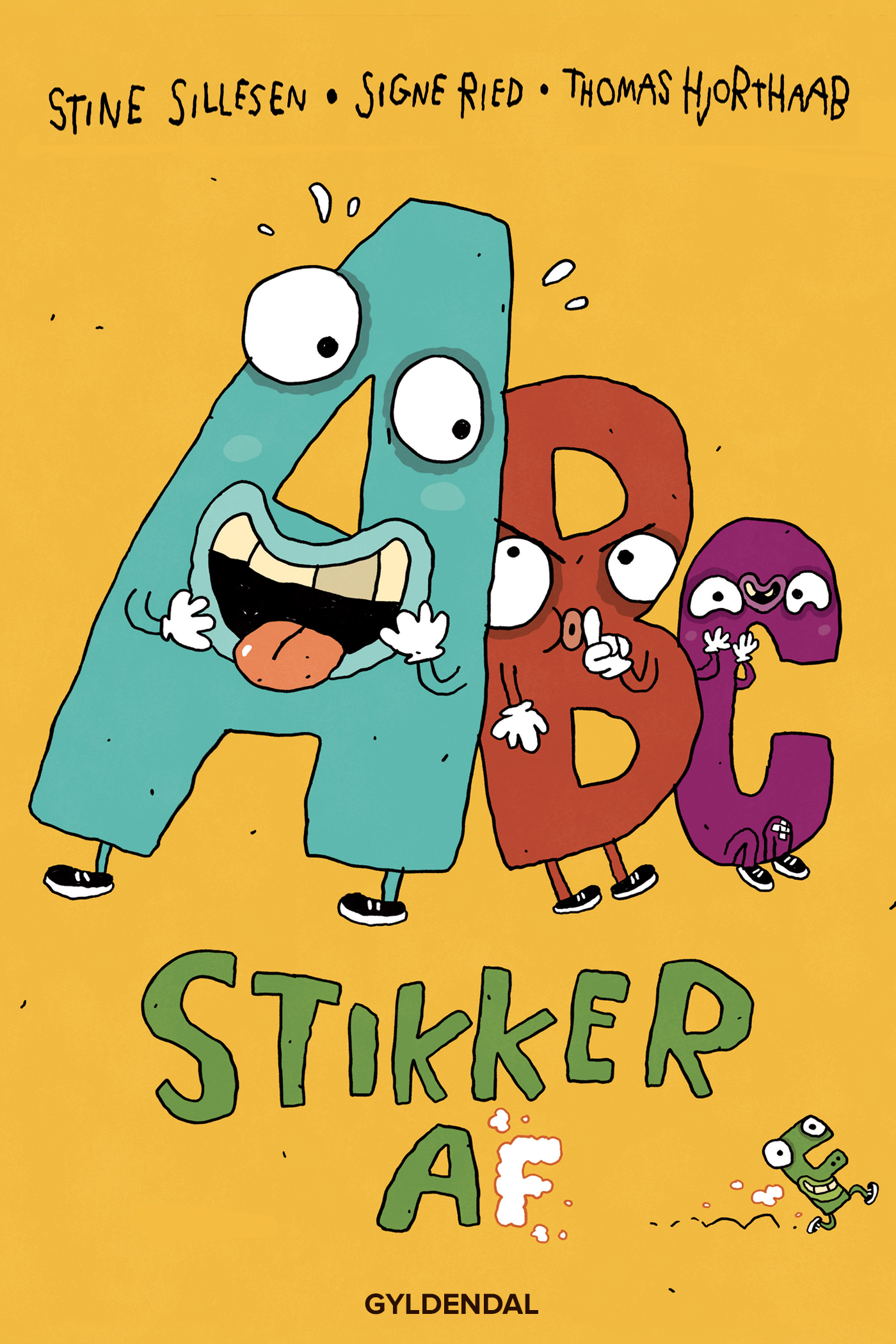 ABC stikker af af Stine Sillesen m.fl.
