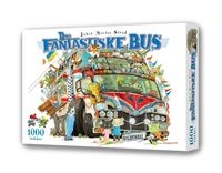Den fantastiske bus - puslespil 1000 brikker