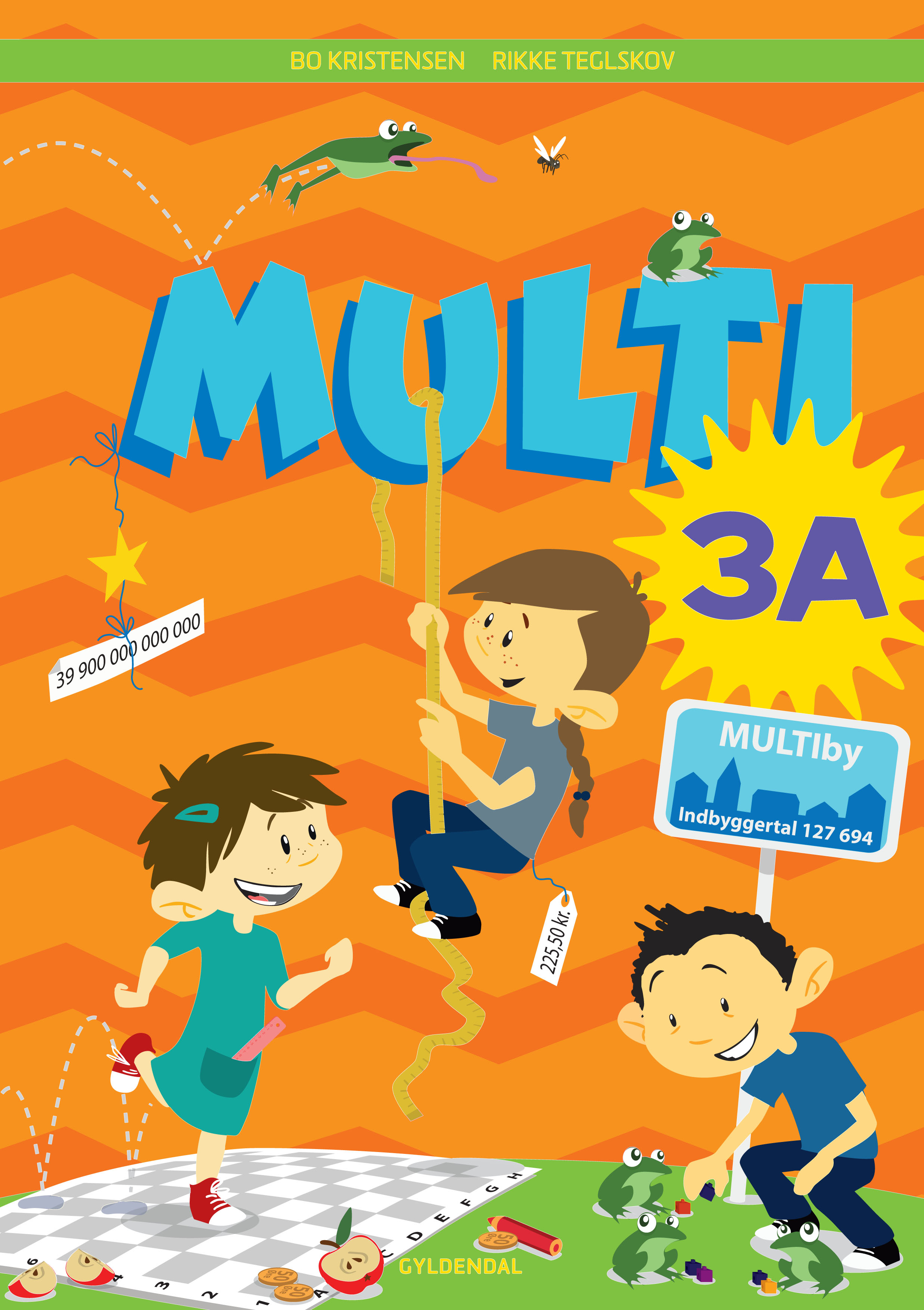 MULTI 3A - Elevbog af Bo Kristensen m.fl.