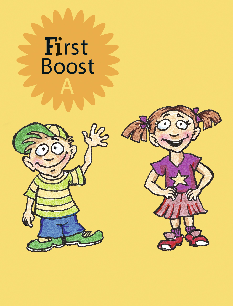 First Boost - A - - ved brug uden elevbøger af Annemarie Schriver