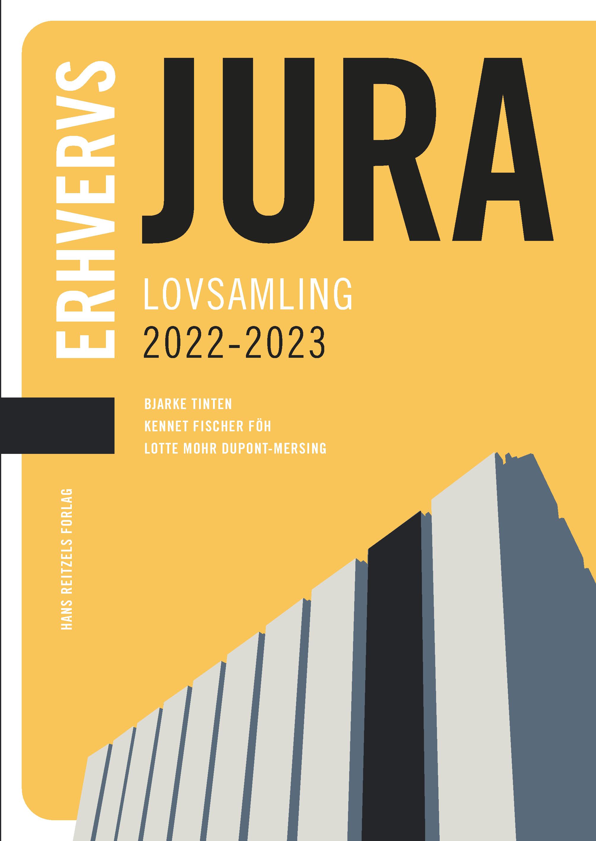 Erhvervsjura - lovsamling 2022-2023