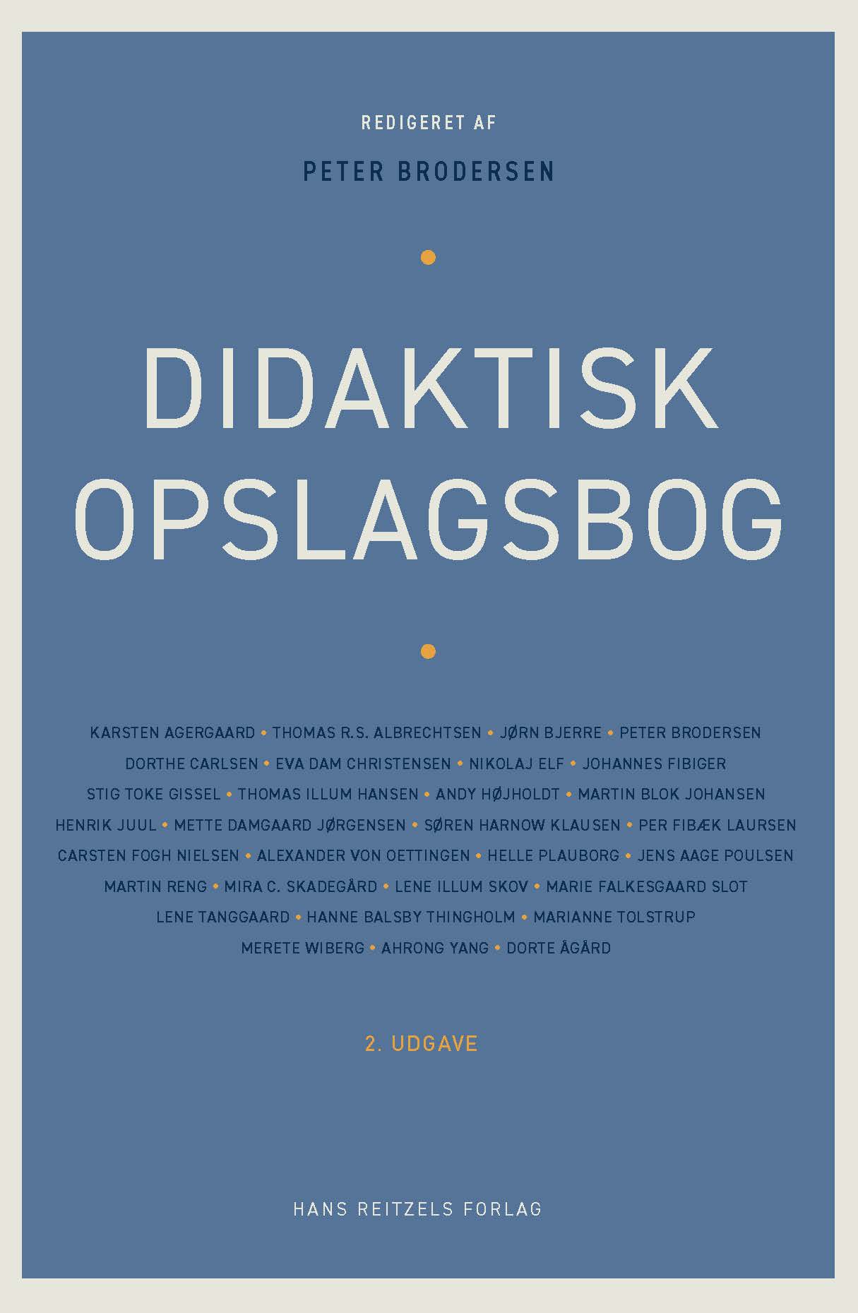 Didaktisk opslagsbog, 2. udgave