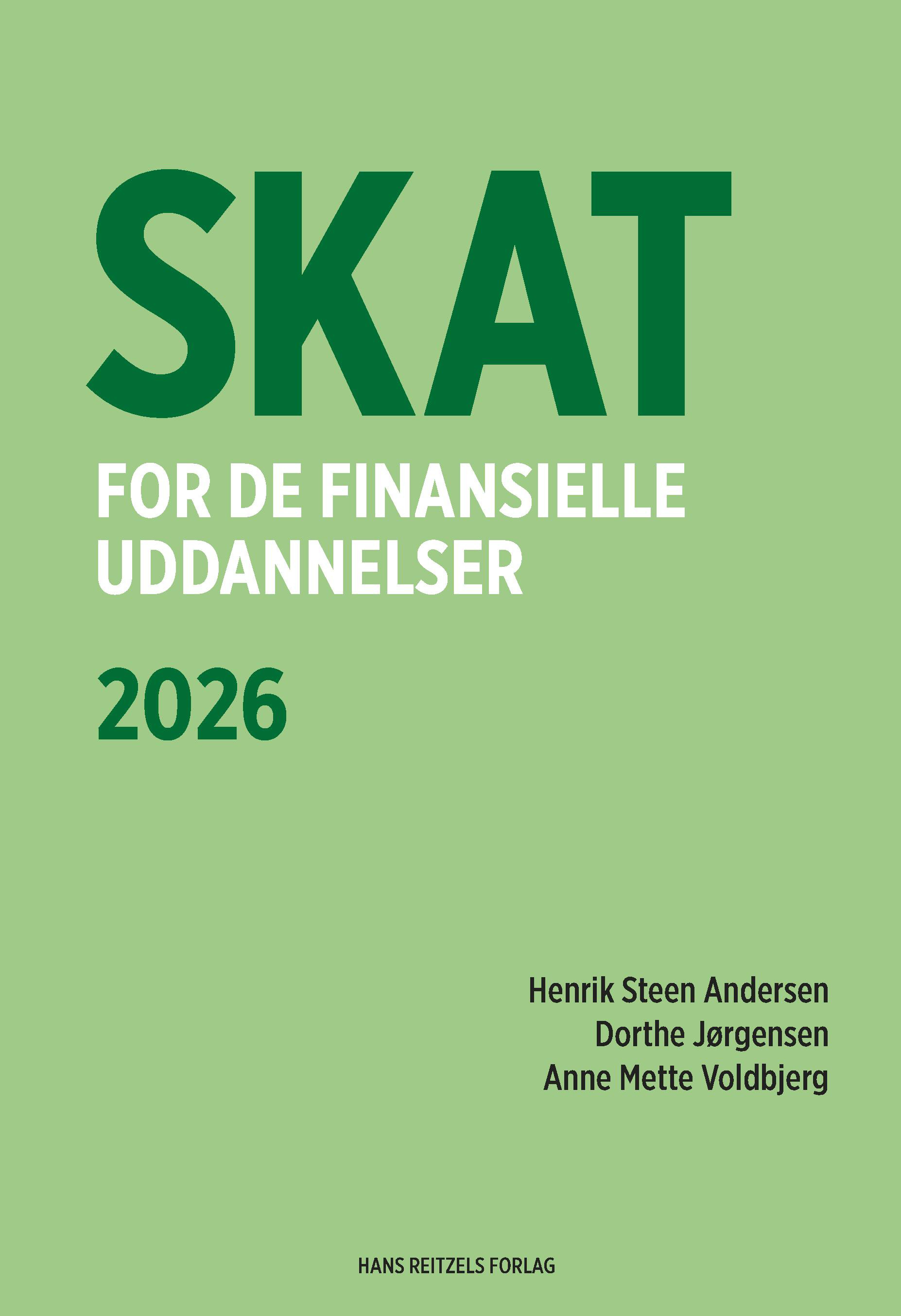 Skat for de finansielle uddannelser, 12. udgave