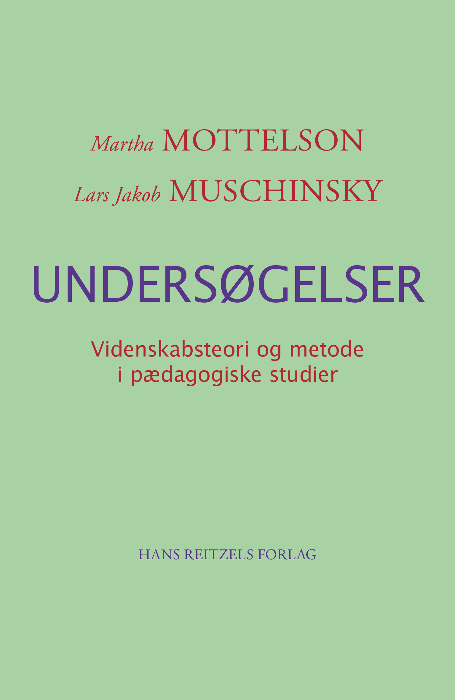 Undersøgelser, 1. udgave