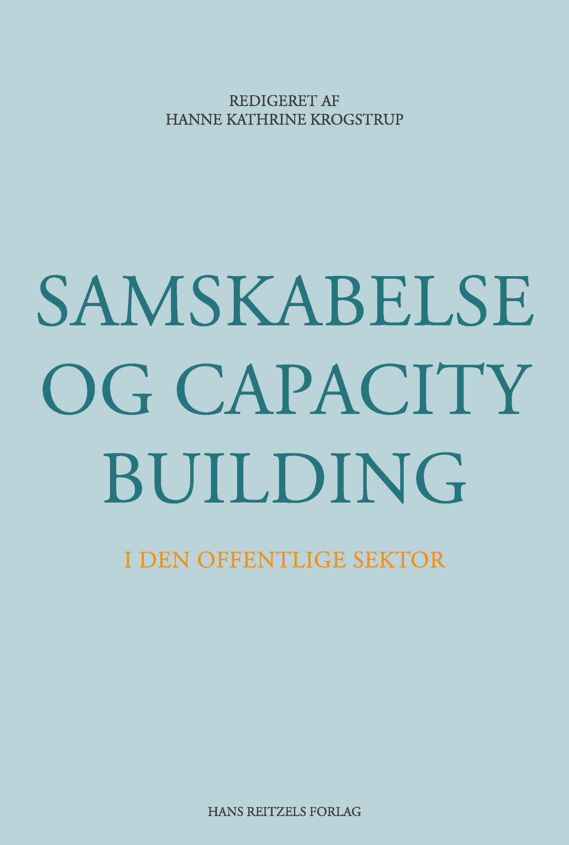 Samskabelse og capacity building i den offentlige sektor