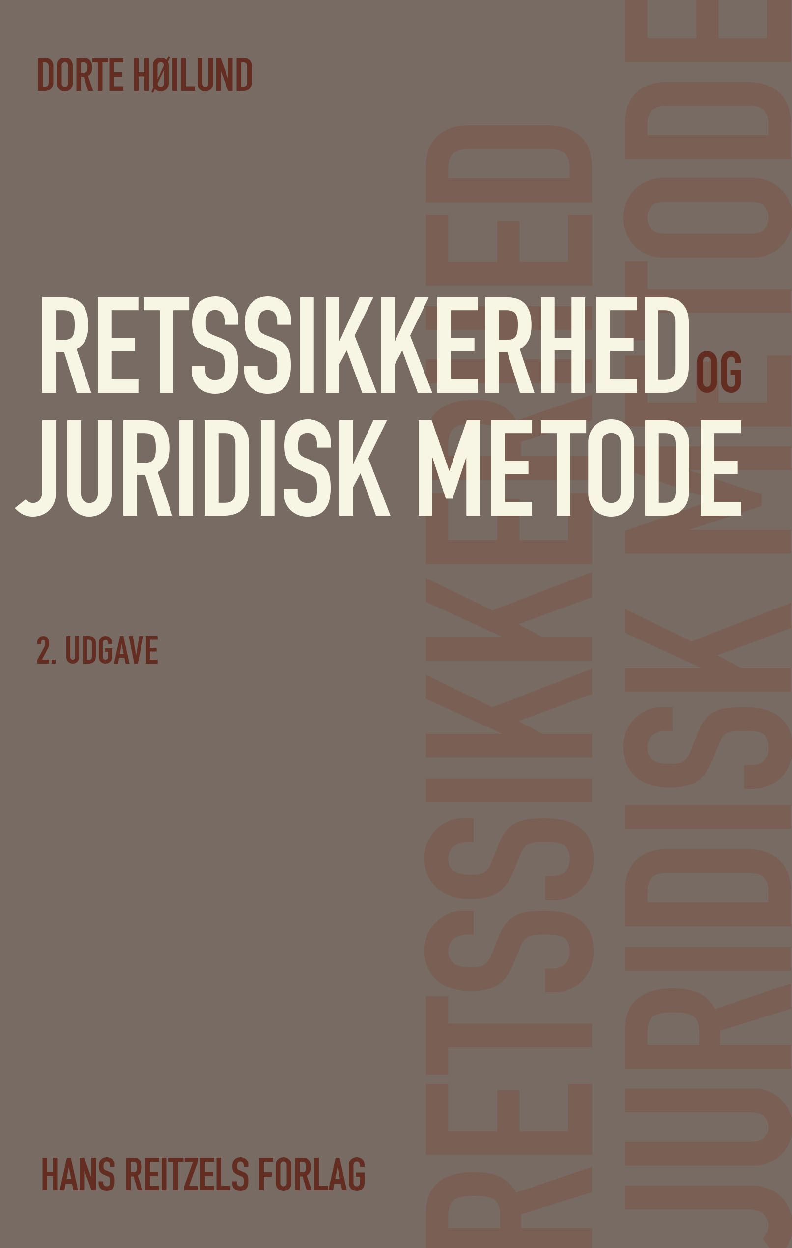 Retssikkerhed og juridisk metode, 2. udgave