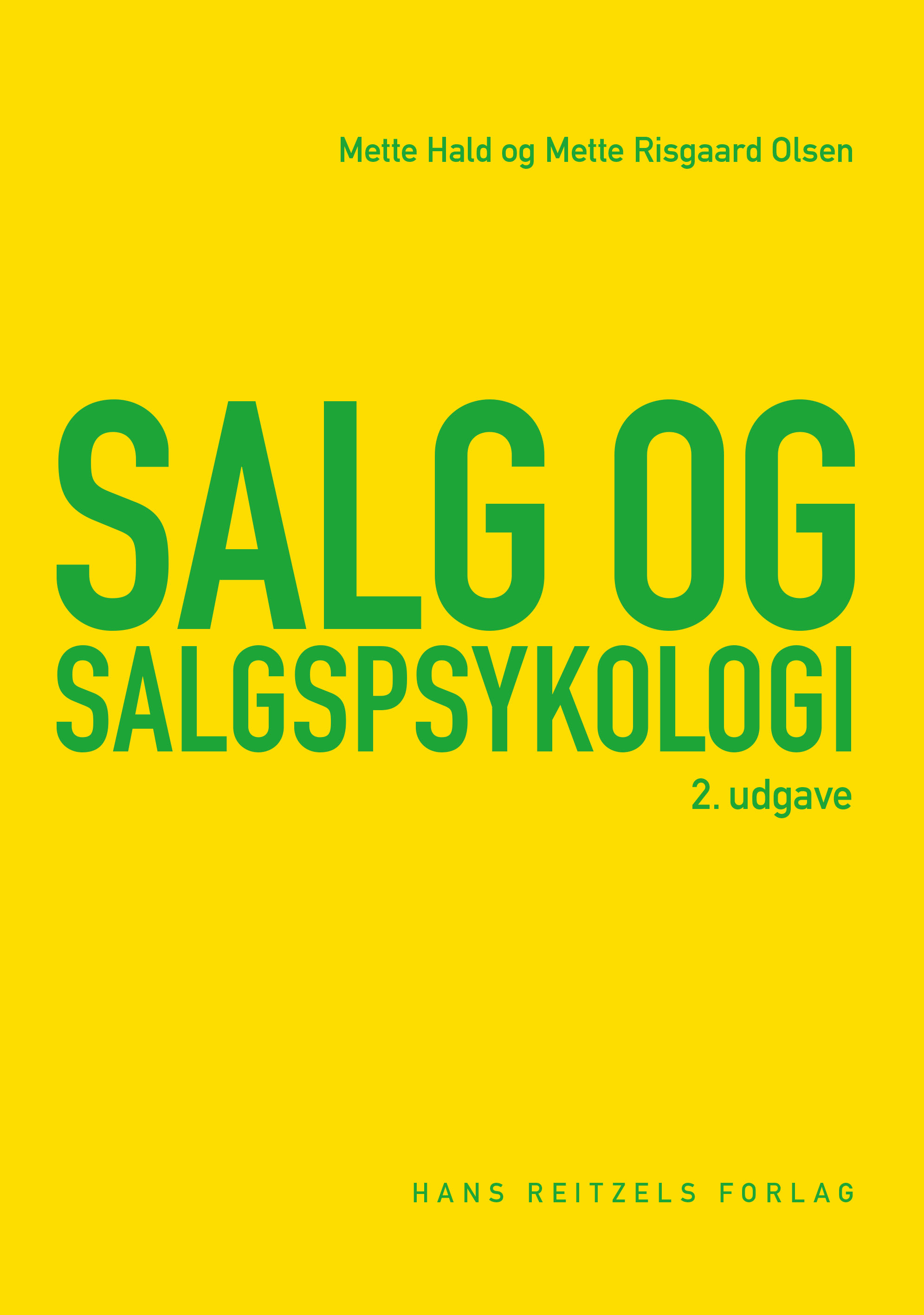 Salg og salgspsykologi, 2. udgave
