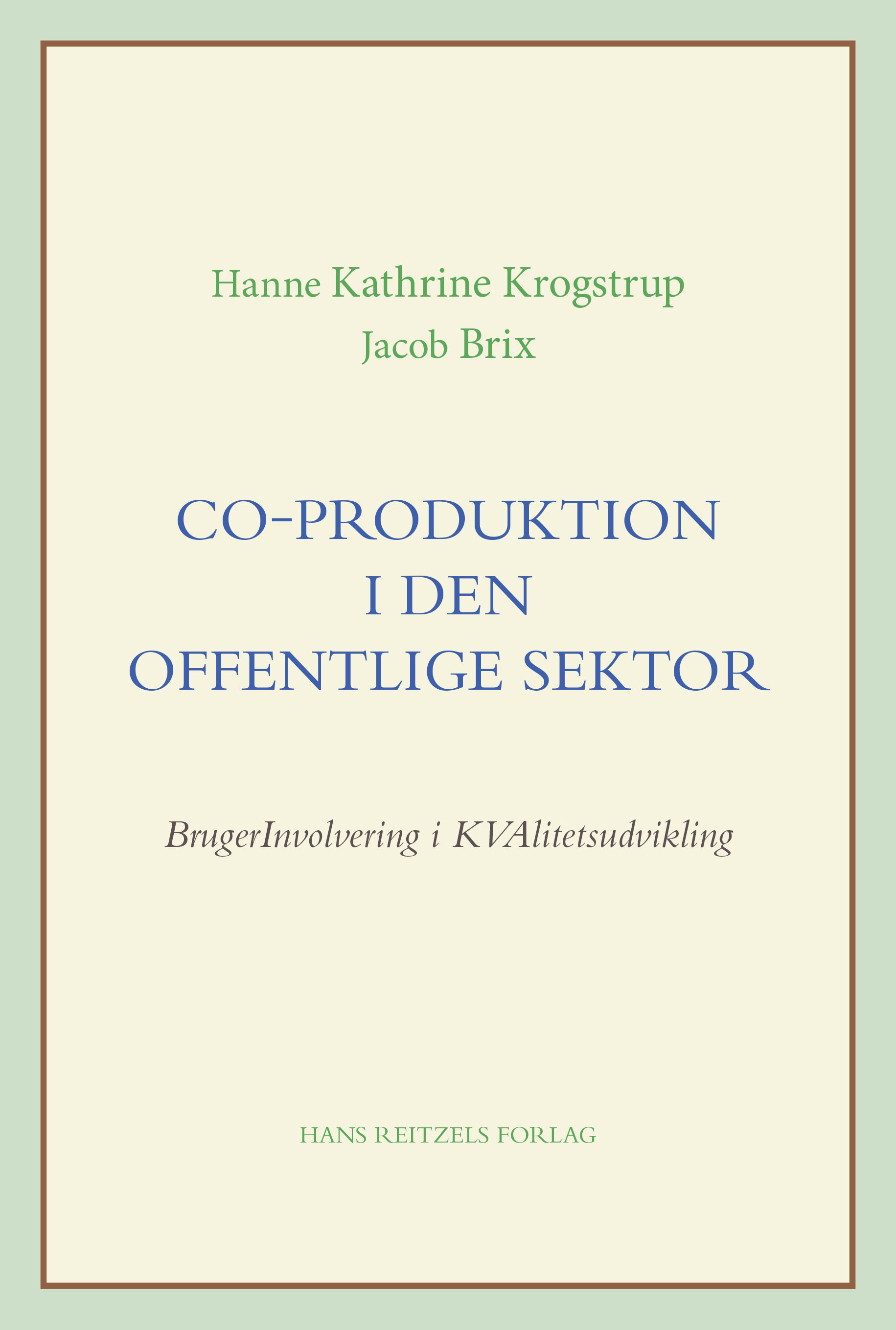 Co-produktion i den offentlige sektor